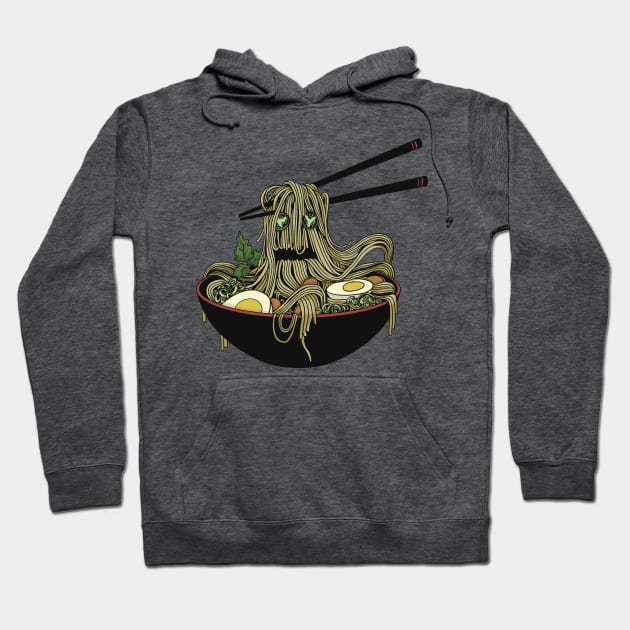 Ramen Monster Hoodie by beesants